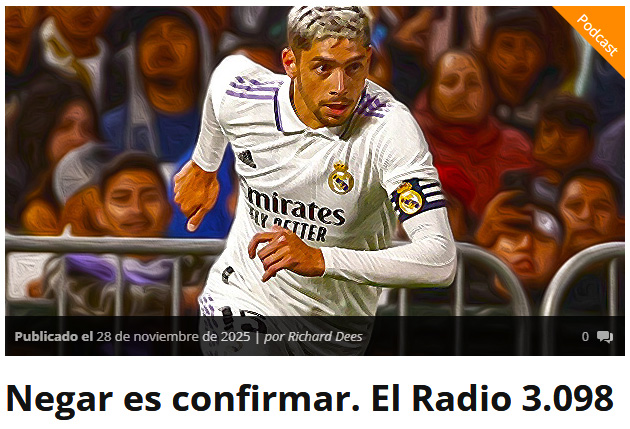 Negar es confirmar. El Radio&nbsp;3.098