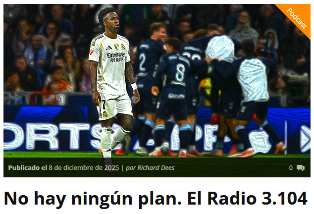 No hay ningún plan. El Radio&nbsp;3.104