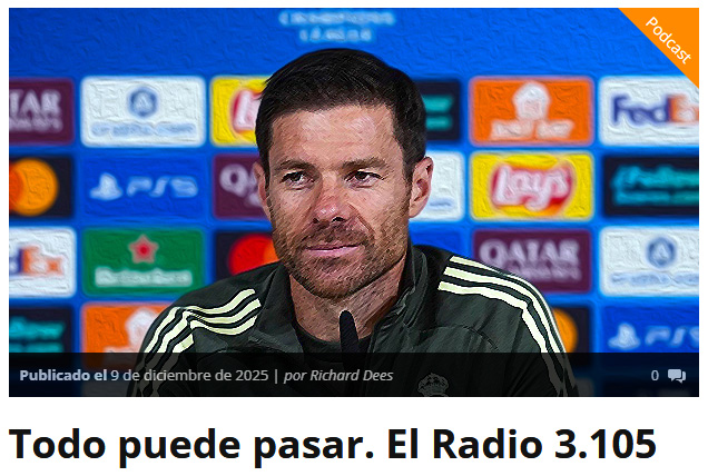 Todo puede pasar. El Radio&nbsp;3.105