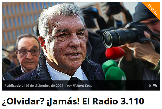 ¿Olvidar? ¡Jamás! El Radio&nbsp;3.110