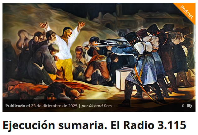 Ejecución sumaria. El Radio&nbsp;3.115