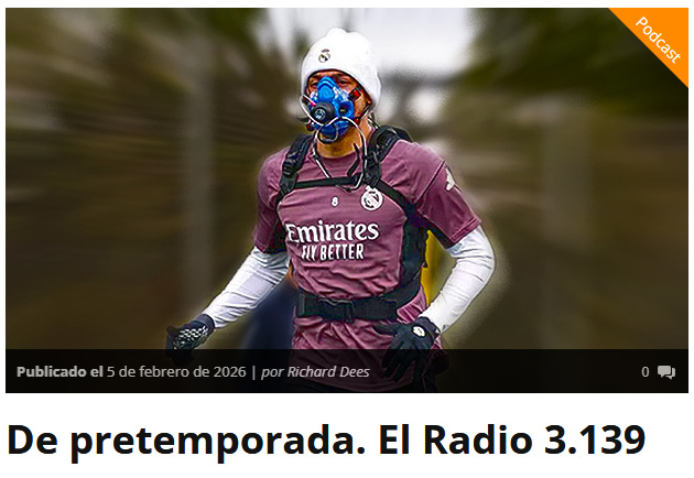 De pretemporada. El Radio&nbsp;3.139
