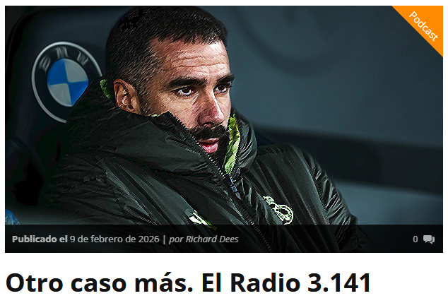 Otro caso más. El Radio&nbsp;3.141