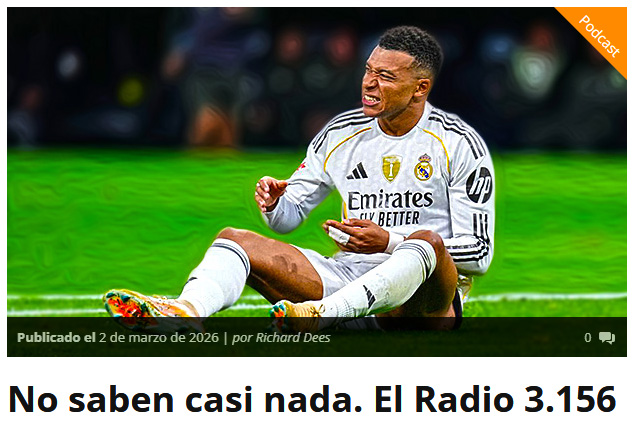 No saben casi nada. El Radio&nbsp;3.156