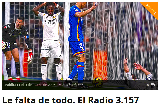 Le falta de todo. El Radio 3.157