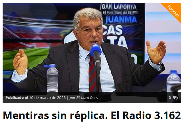 Mentiras sin réplica. El Radio 3.162
