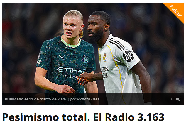 Pesimismo total. El Radio 3.163