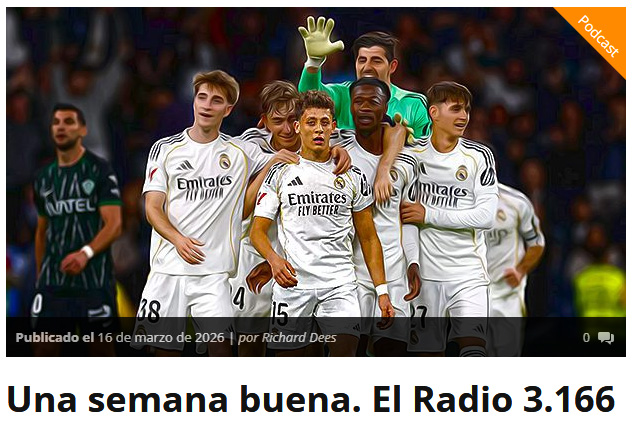 Una semana buena. El Radio&nbsp;3.166