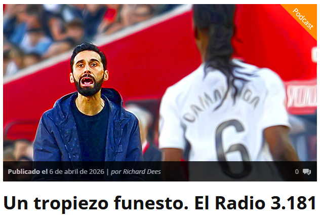 Un tropiezo funesto. El Radio 3.181