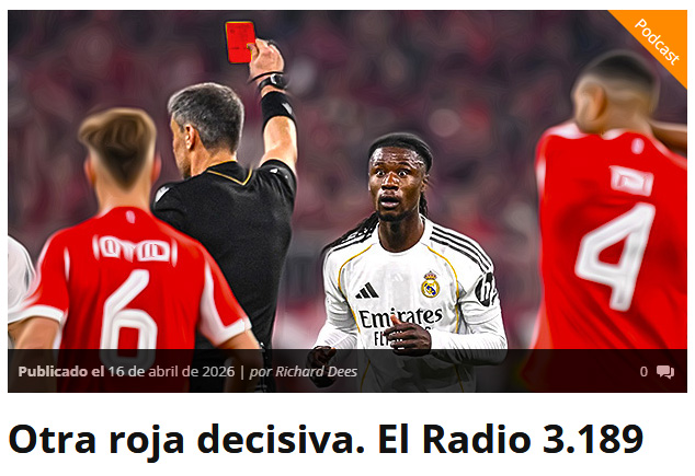 Otra roja decisiva. El Radio&nbsp;3.189