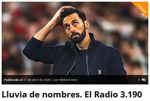 Lluvia de nombres. El Radio 3.190