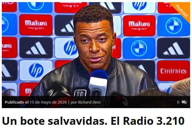 Un bote salvavidas. El Radio&nbsp;3.210