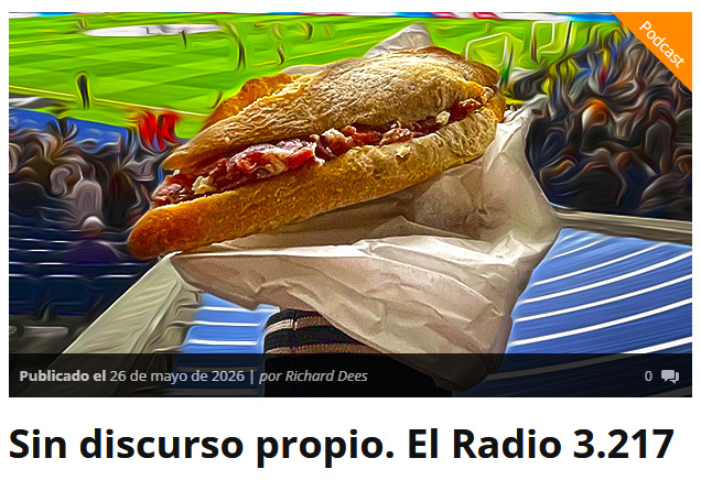 Sin discurso propio. El Radio&nbsp;3.217