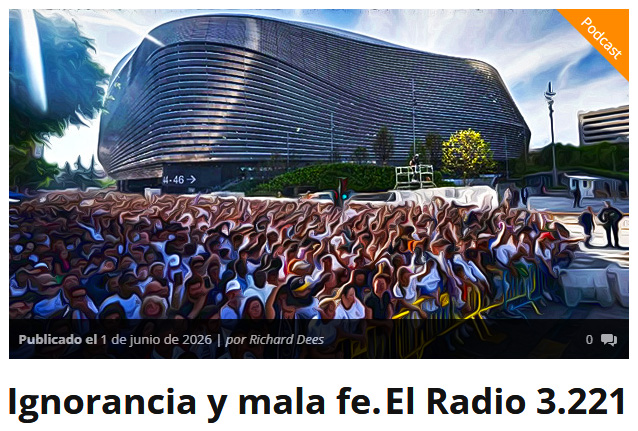 Ignorancia y mala fe. El Radio&nbsp;3.221