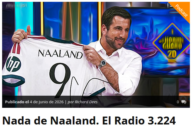 Nada de Naaland. El Radio&nbsp;3.224