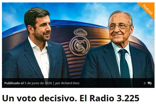 Un voto decisivo. El Radio&nbsp;3.225