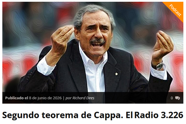 Segundo teorema de Cappa. El Radio&nbsp;3.226