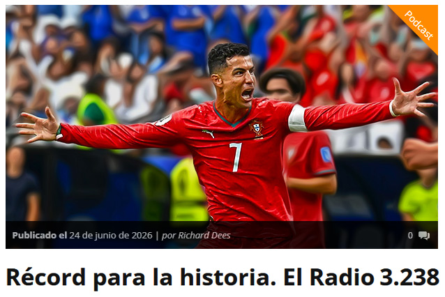 Récord para la historia. El Radio&nbsp;3.238