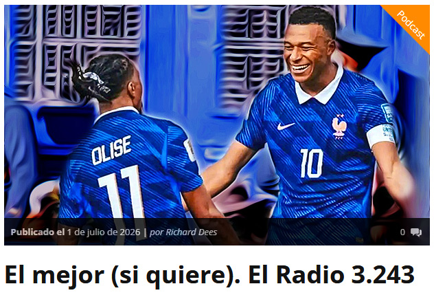 El mejor (si quiere). El Radio&nbsp;3.243