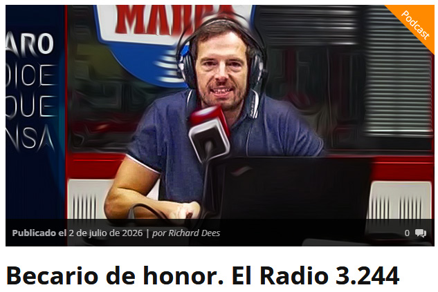 Becario de honor. El Radio 3.244