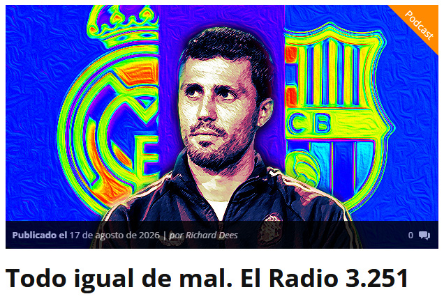 Todo igual de mal. El Radio&nbsp;3.251