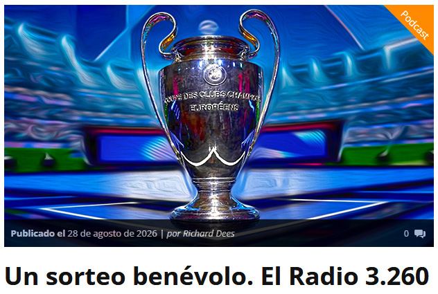 Un sorteo benévolo. El Radio&nbsp;3.260