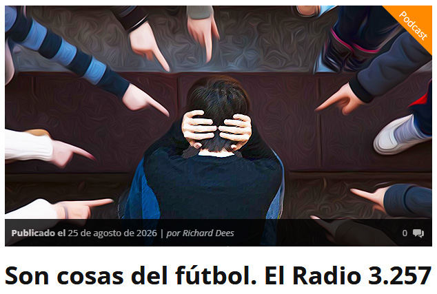 Son cosas del fútbol. El Radio&nbsp;3.257