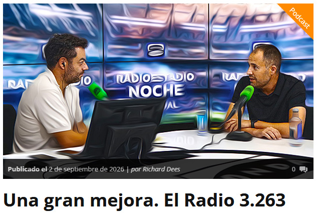 Una gran mejora. El Radio&nbsp;3.263