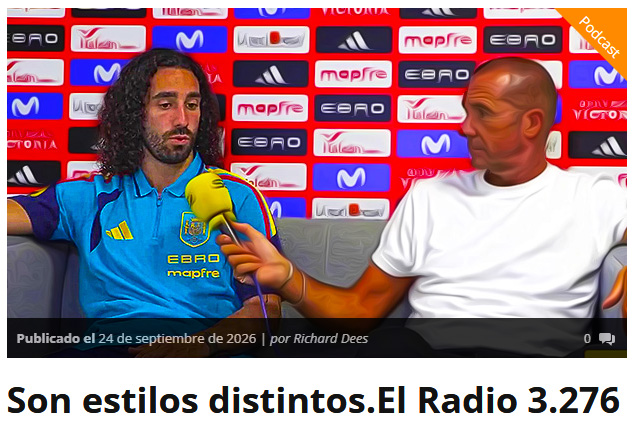 Son estilos distintos. El Radio&nbsp;3.276