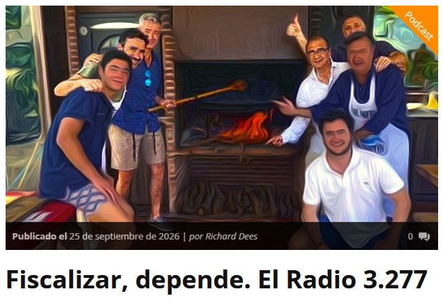 Fiscalizar, depende. El Radio&nbsp;3.277