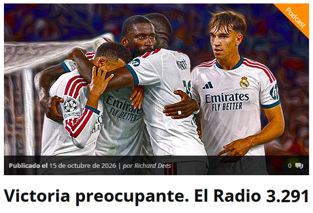 Victoria preocupante. El Radio&nbsp;3.291